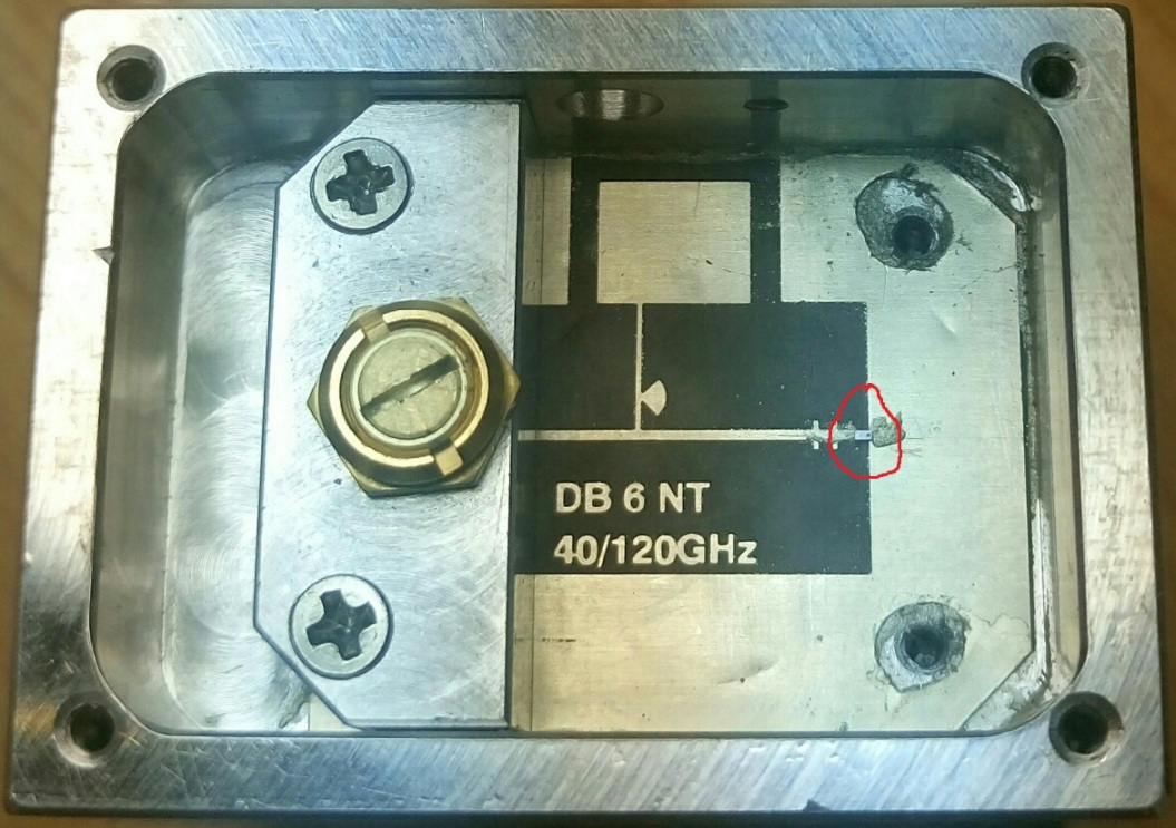 122 ghz mixer diode