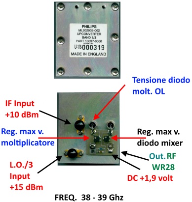 Philips upconverter 47 ghz