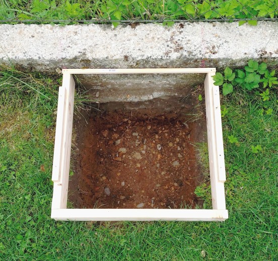 concrete foundation