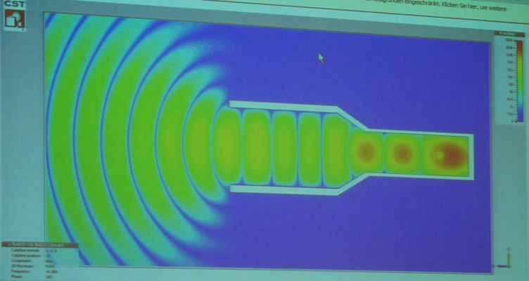 10 GHz dual mode horn antenna